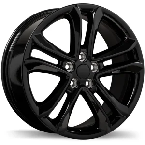 Replika – R235 – Black – 18″x8″ 52mm – All weather Wheels – R235-1880-31BN+53C634